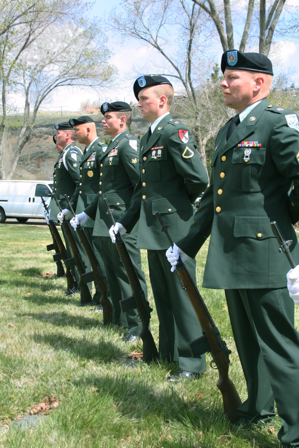 Nevada National Guard Weapons Detail Tosolini Service