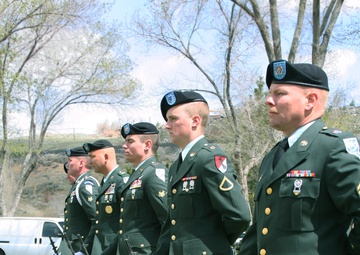 Nevada National Guard Weapons Detail Tosolini Service