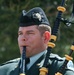 Sgt. 1st Class Michael Connell Plays the Bag Pipes