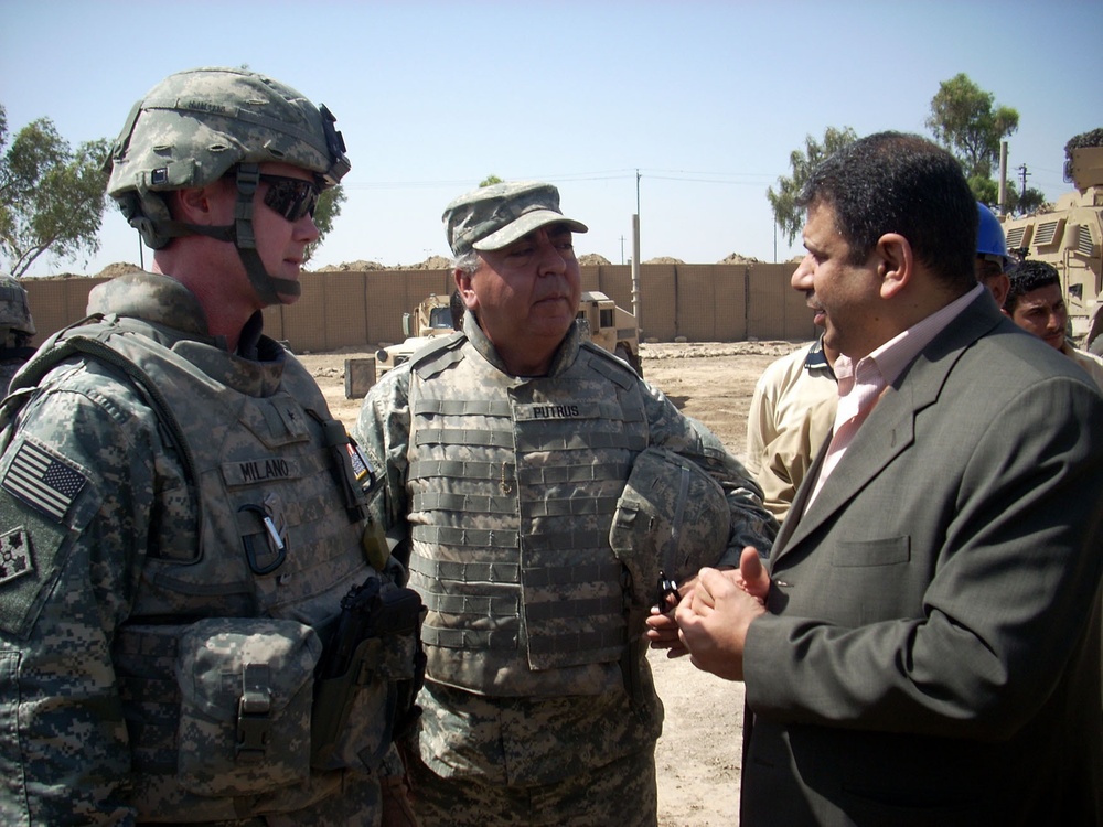 Raider BCT commemorates recent accomplishment in Rashid DC Hall
