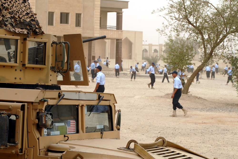 Local police station opens in Baghdad