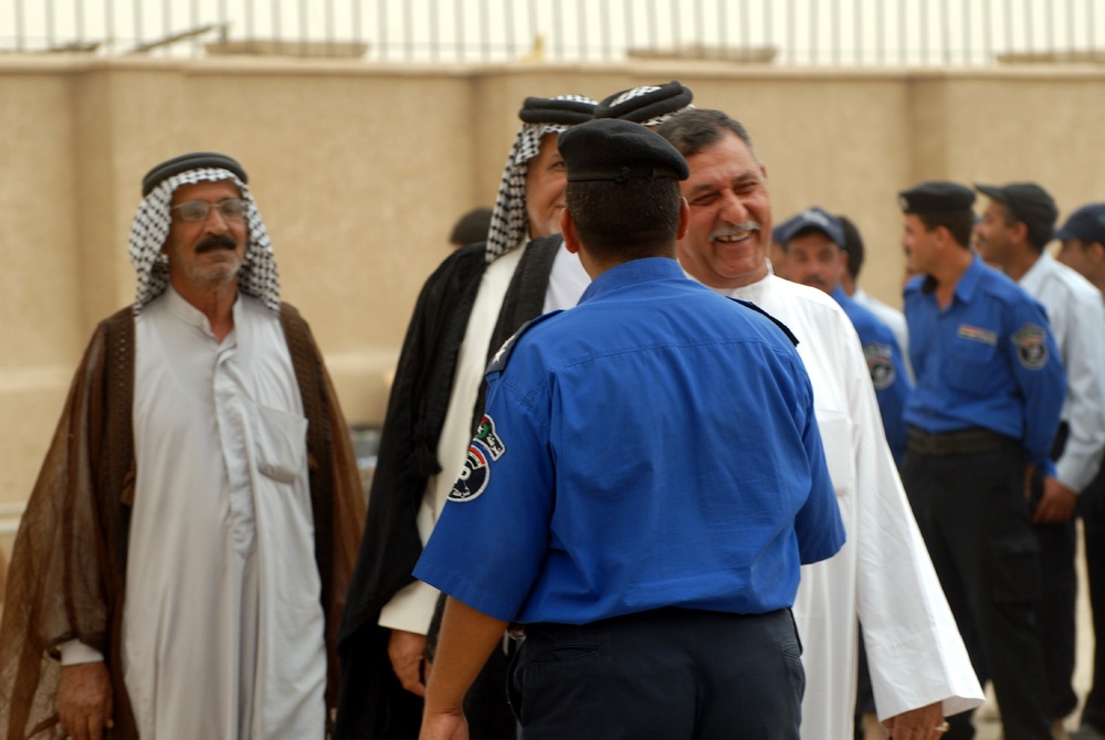 Local police station opens in Baghdad