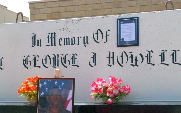 1-87 Dedicates Patrol Base to fallen comrade in Hawijah, Iraq