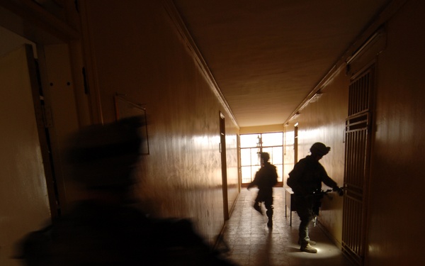 Dog Company conducts clearing operation