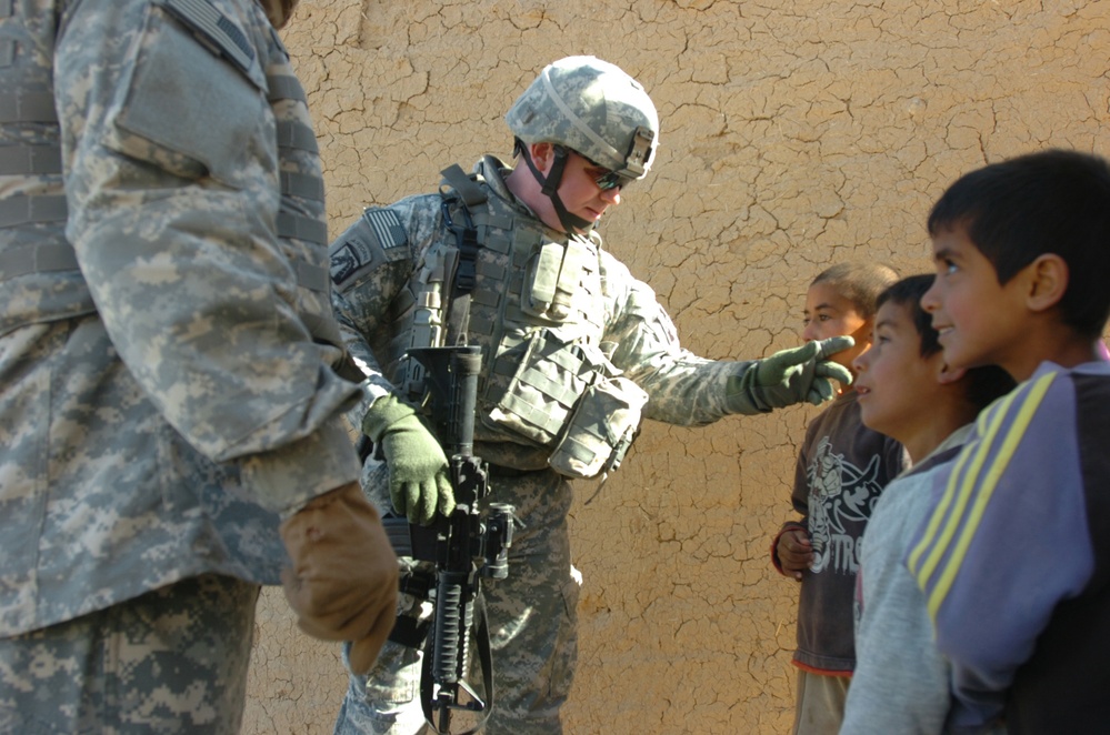 IRF patrols villages