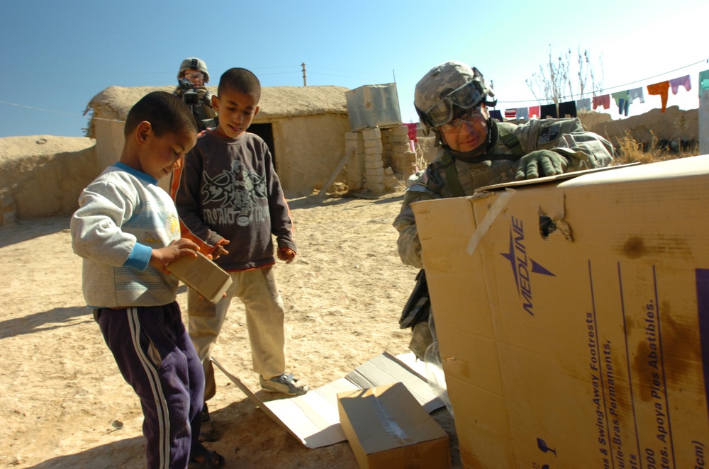 IRF Patrols Villages