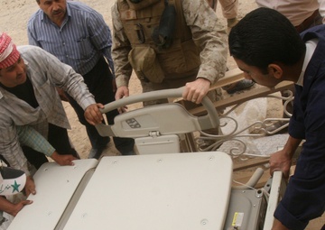 RCT-1 Doctors help deliver new life at Fallujah hospital