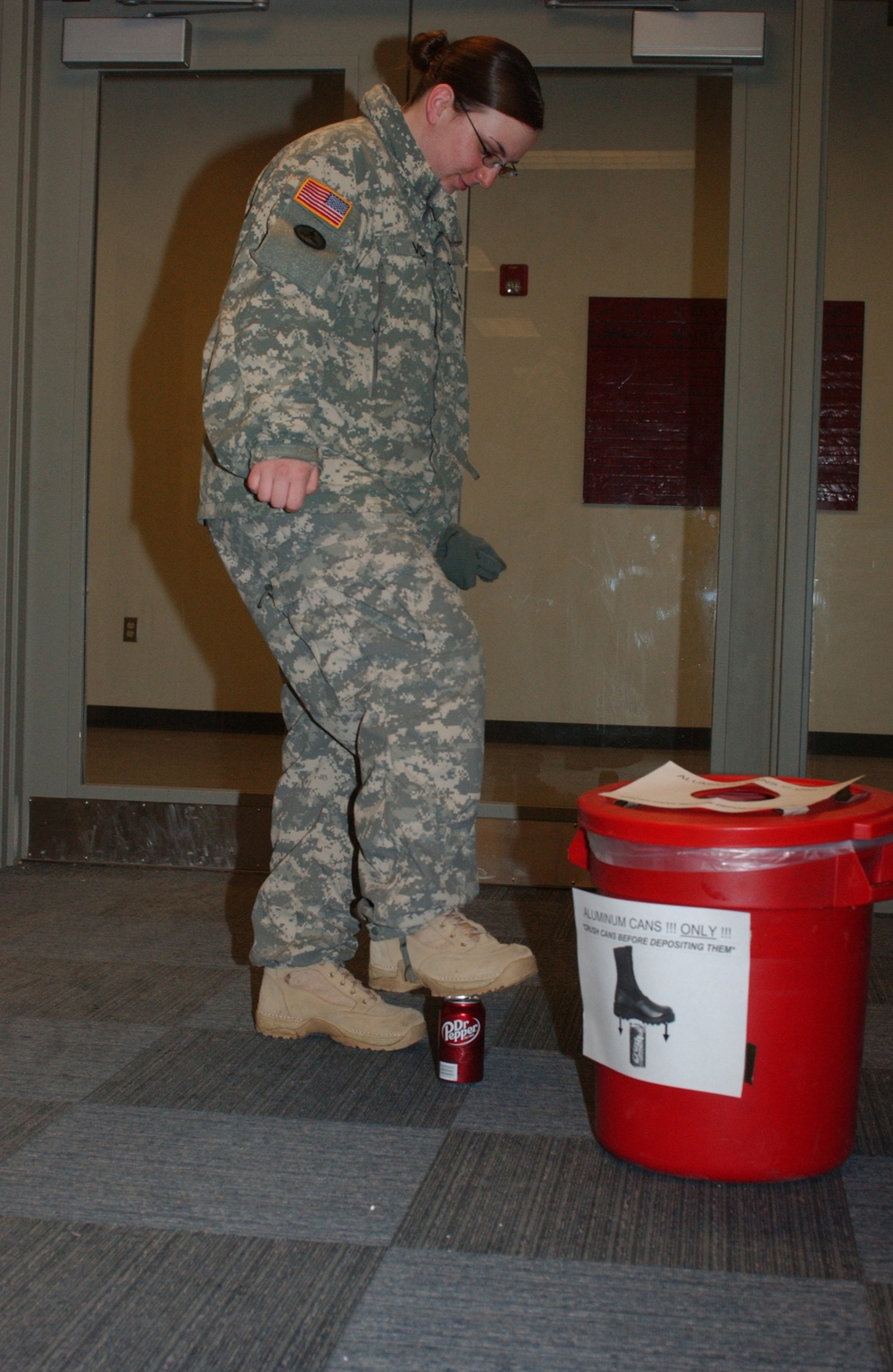 Battalions implement recycling program