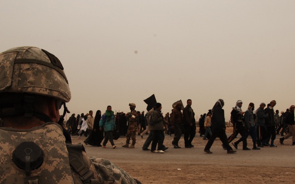 Patrol monitors Shiites