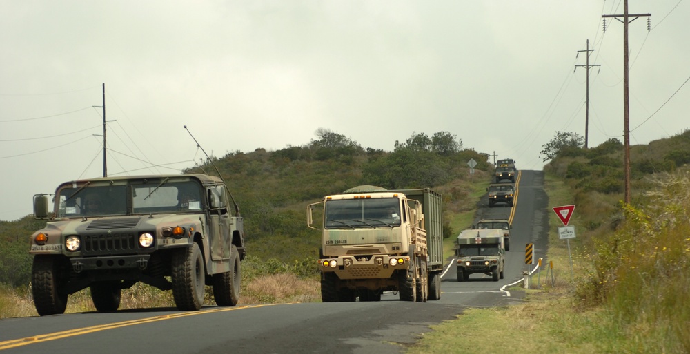 25th CAB travels deadliest road to kick off PTA