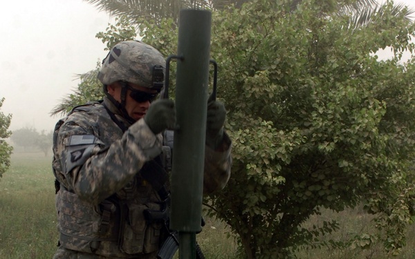 Soldiers consult sheiks