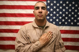 Marine works hard for citizenship