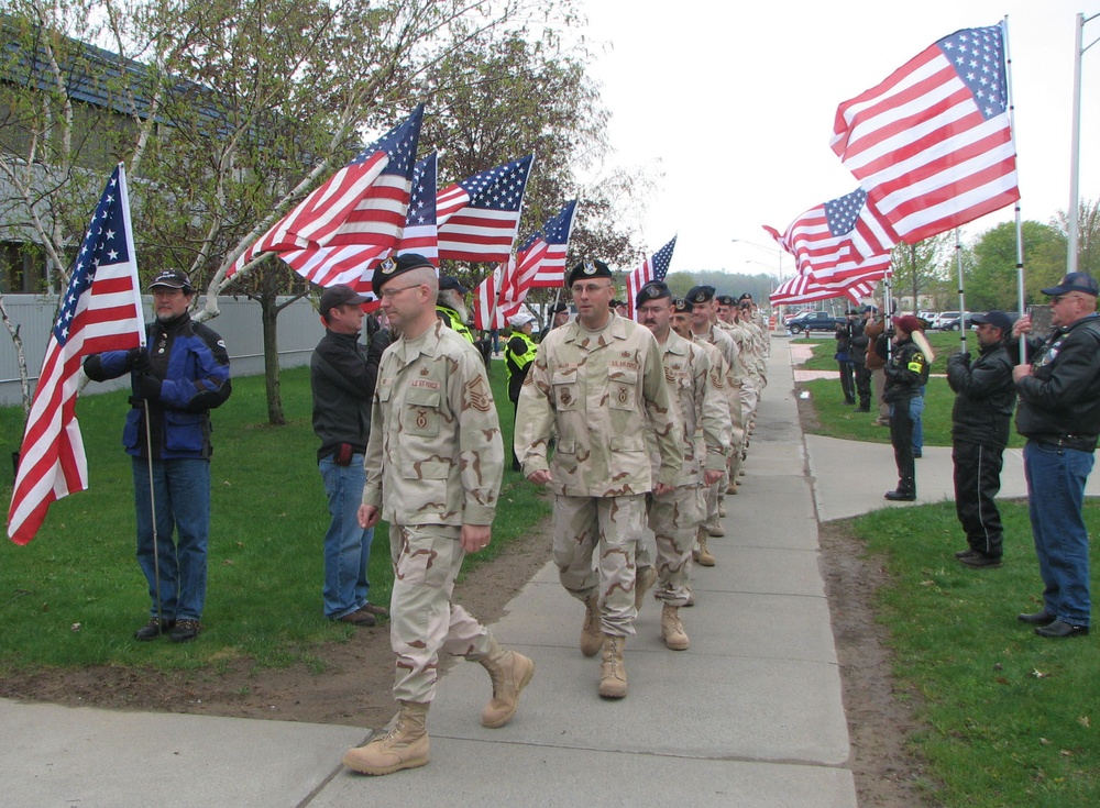 Welcome home ceremony pays tribute to New York Airmen, local community