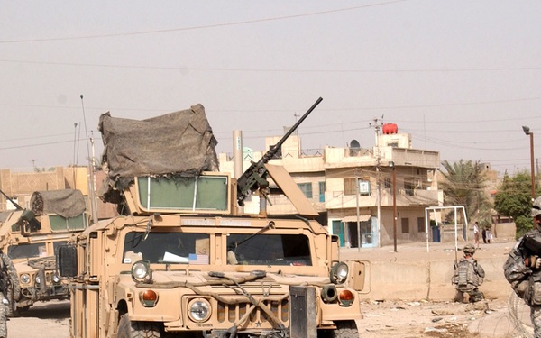 Crazy Horse Soldiers dismount for streets of Baghdad al-Jidida, conduct BDA