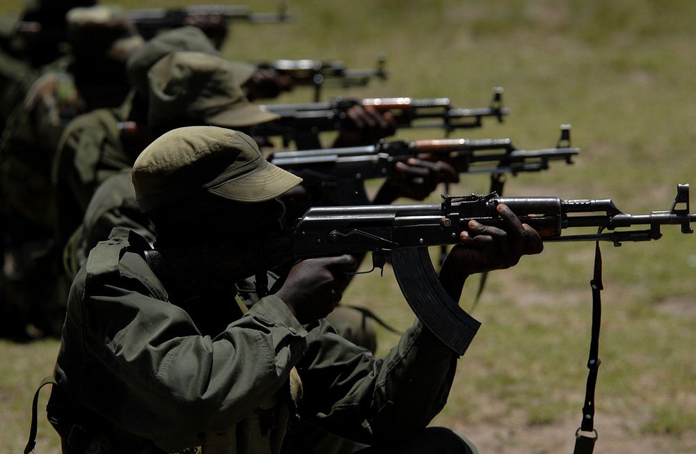 Old Guard trains Uganda forces