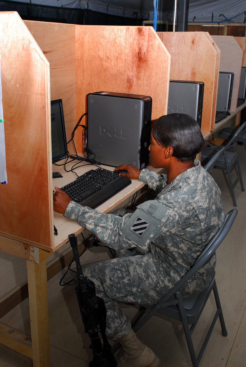 Kalsu Opens Distance Learning Center for Soldiers