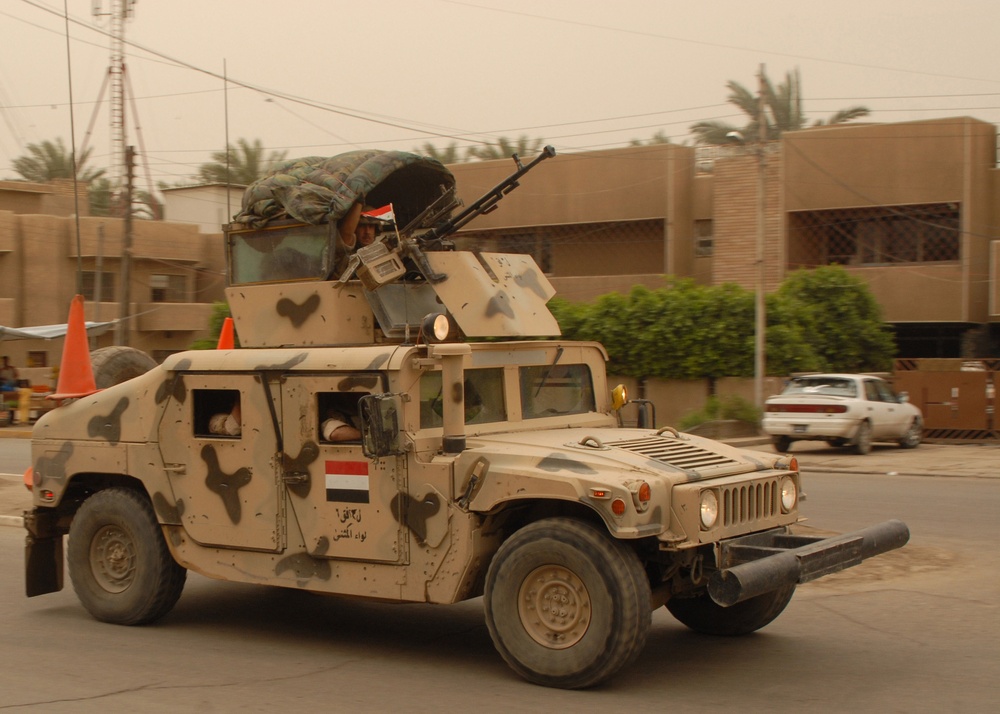 On Patrol in Al Rashid