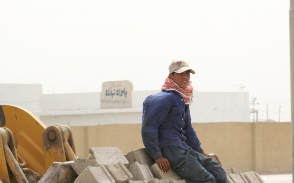 making bricks to build a better future for Iraq