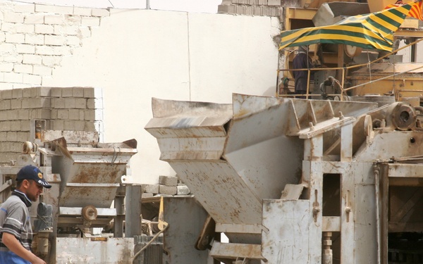 making bricks to build a better future for Iraq