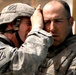 Medic treats Soldier following blast