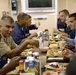 Master Chief Petty Officer of the Navy visits with Pearl Harbor Sailors.