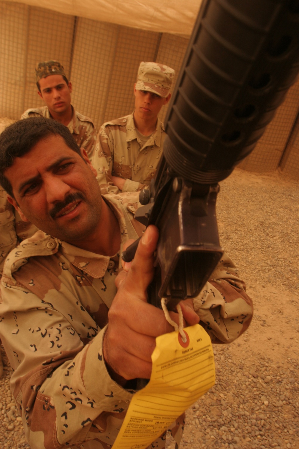 Iraqi Soldiers Complete First M-16A2 Service Rifle Maintainers Course