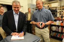 A Real American Hero: Paratrooper makes the cover of best-selling author's new book