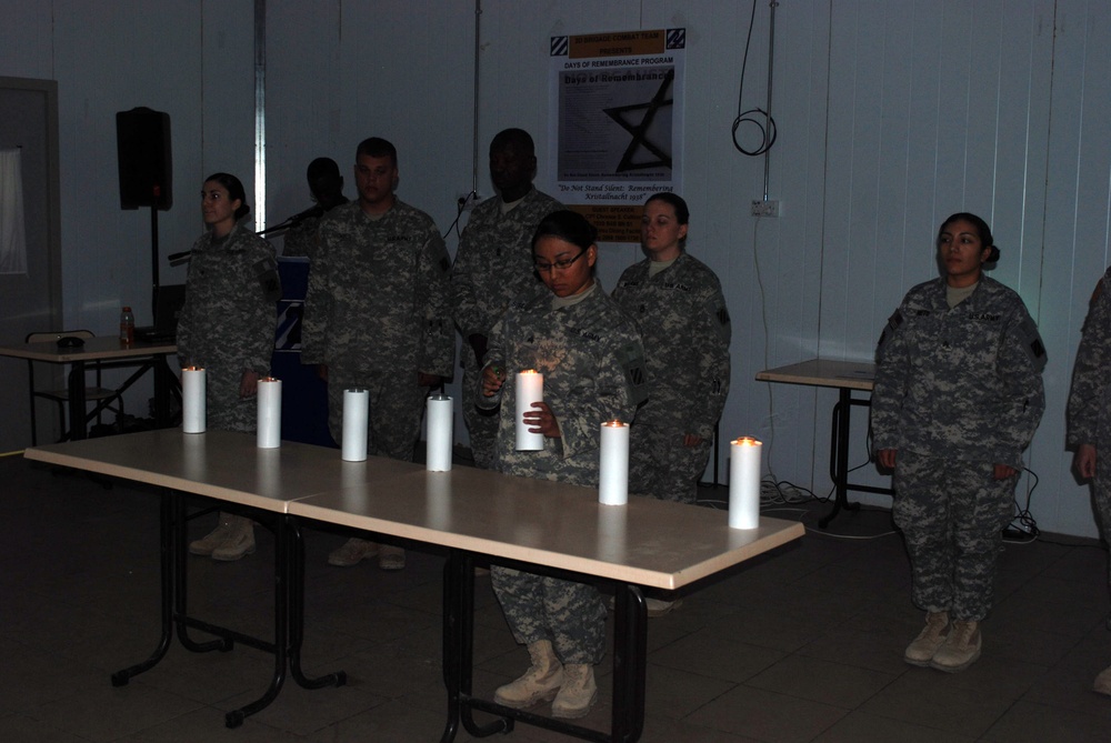 Kalsu holds Holocaust remembrance