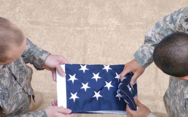 Flags flown over palace for family and friends