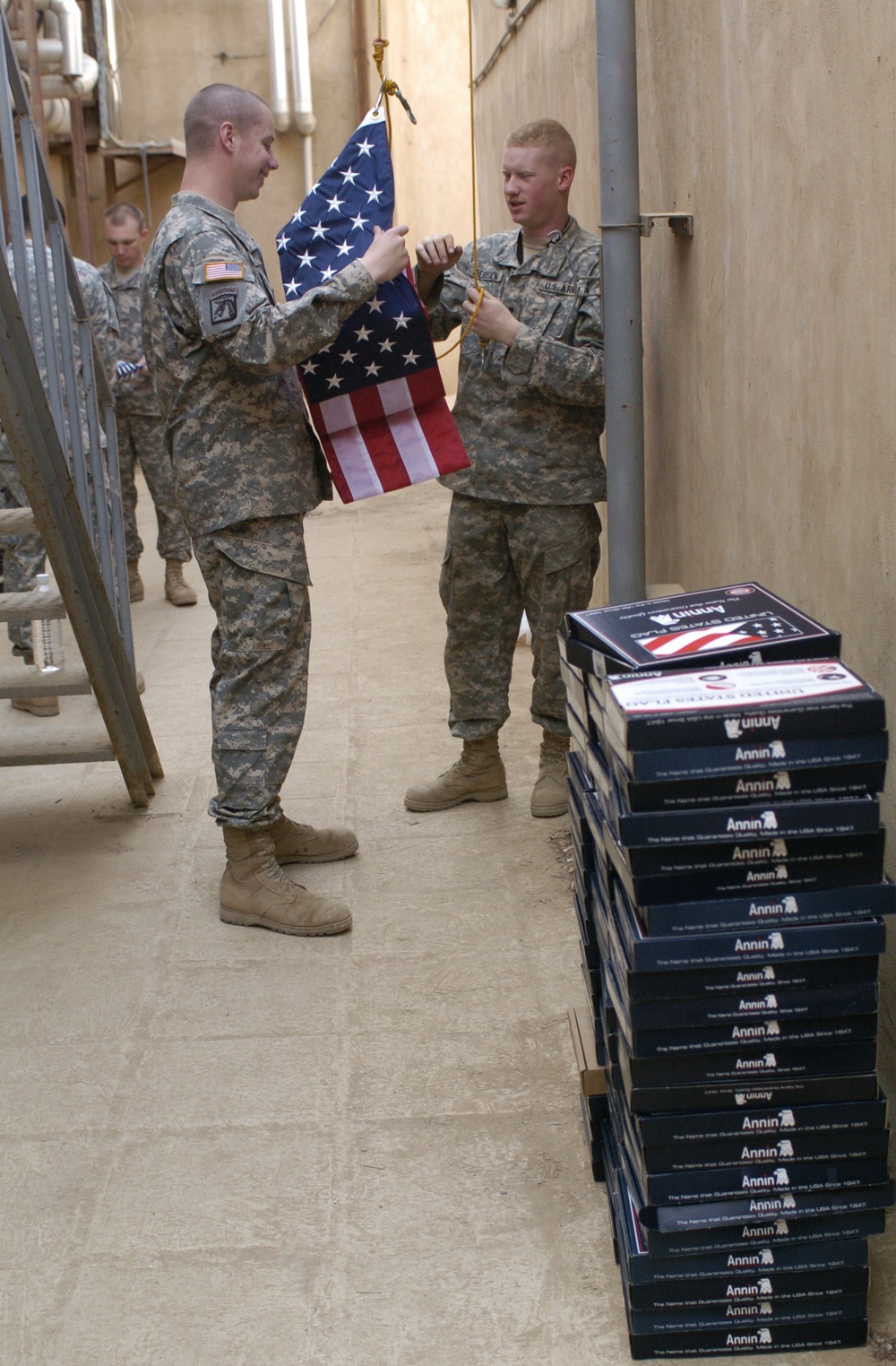 Flags flown over palace for family and friends