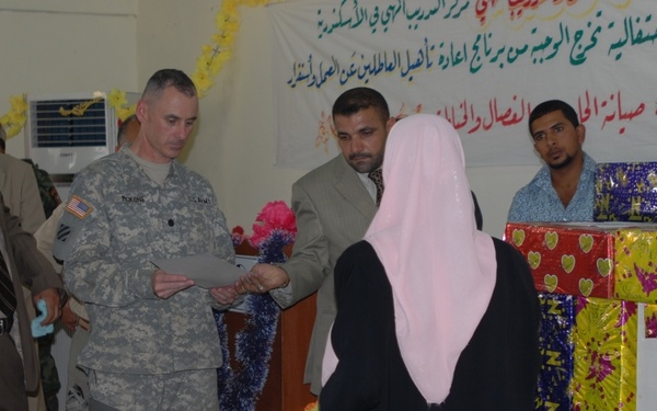 200 students graduate from Iskandariyah vo-tech