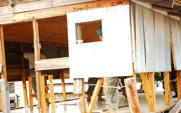 Beyond the Horizon Engineers Deconstruct Billets on Soto Cano