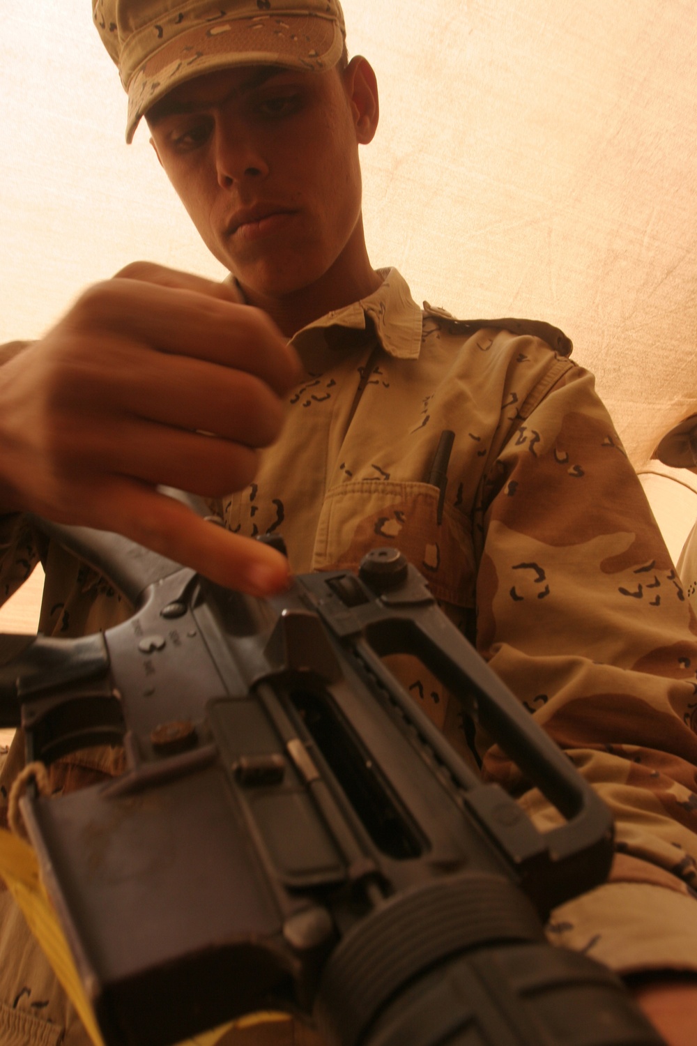 Iraqi Soldiers complete first M-16A2 Service Rifle Maintainer's Course