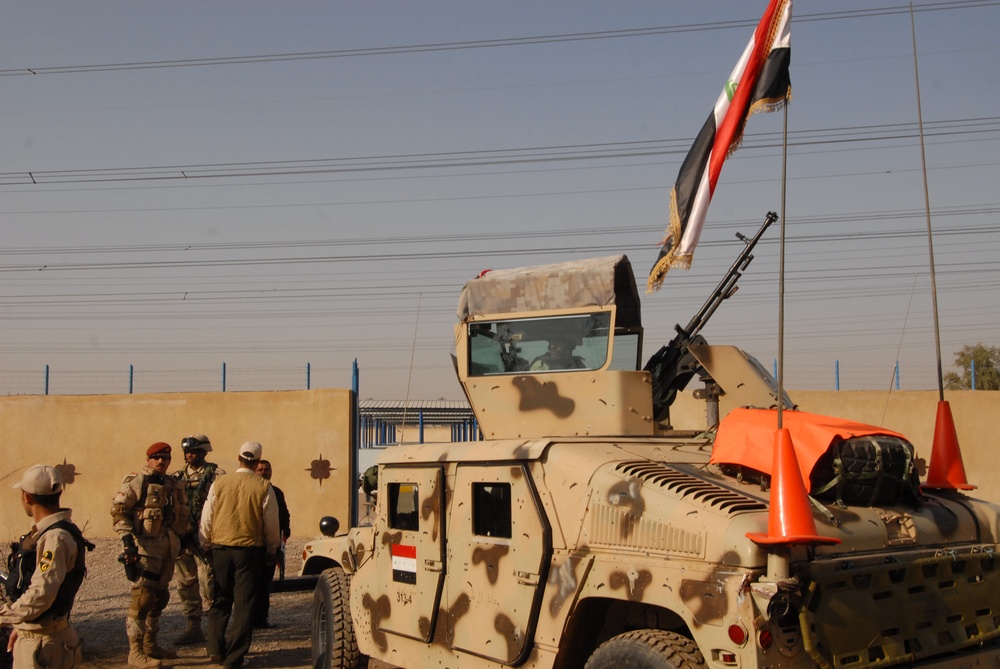 Soldiers visit Doura