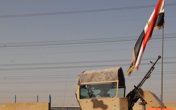 Soldiers visit Doura