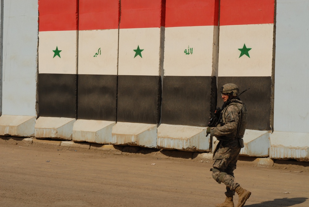 Soldiers visit Doura