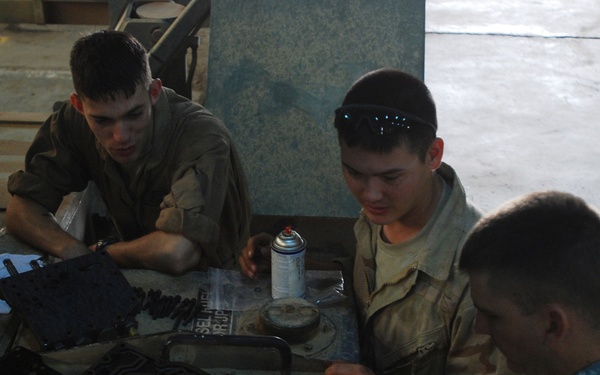Small maintenance crew performs critical mission at Camp Taji