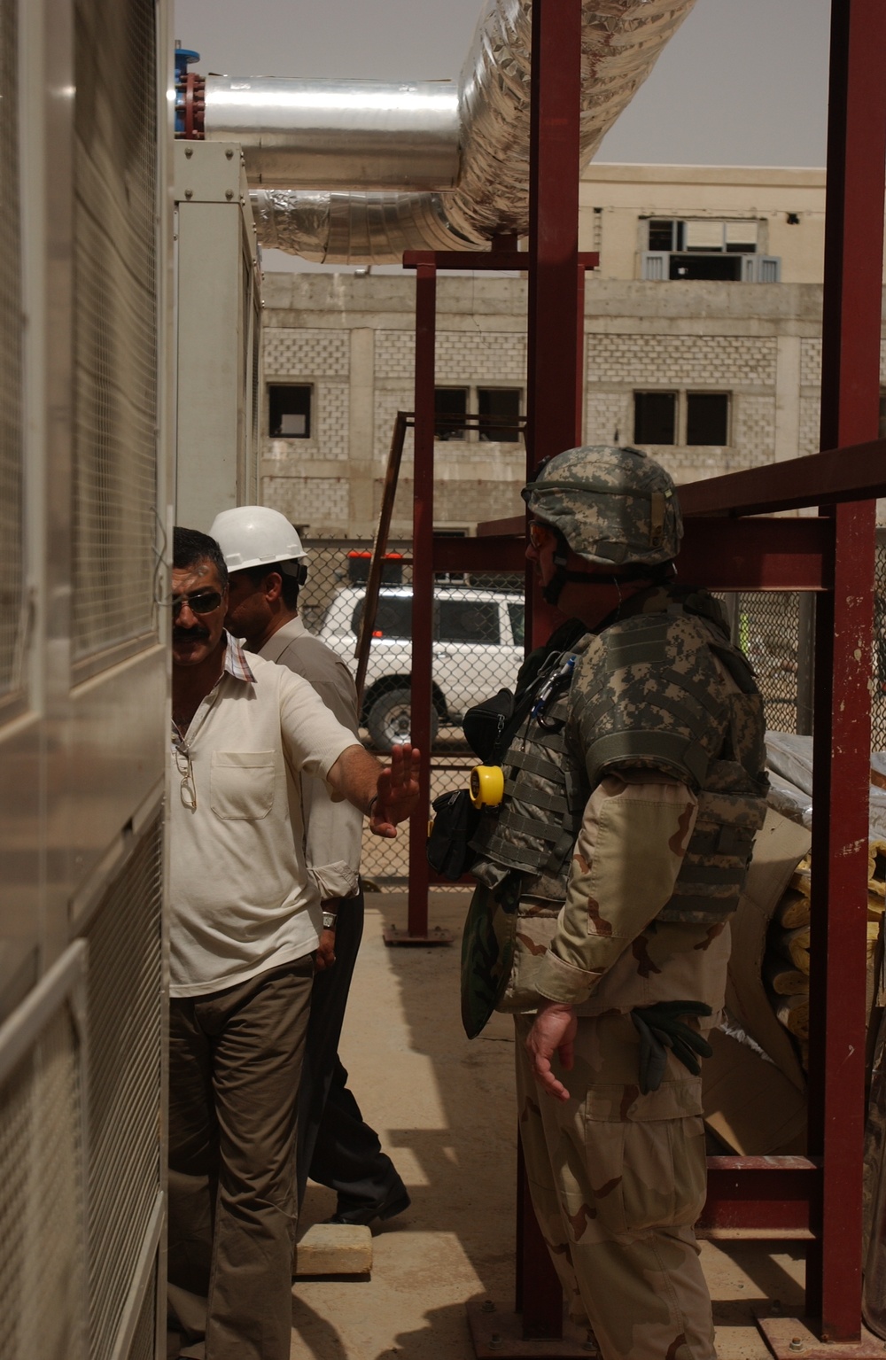Rebuilding of Basra continues with the Army Corps of Engineers