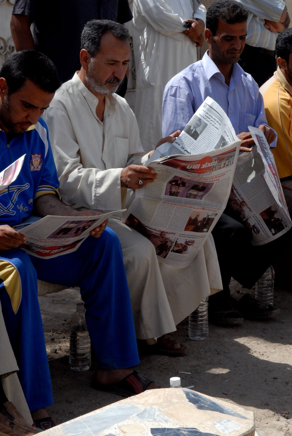 Baghdad Now newspaper is a hit with Thawra 1 residents