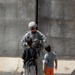 Striker Soldier patrols Thawra 1 neighborhood
