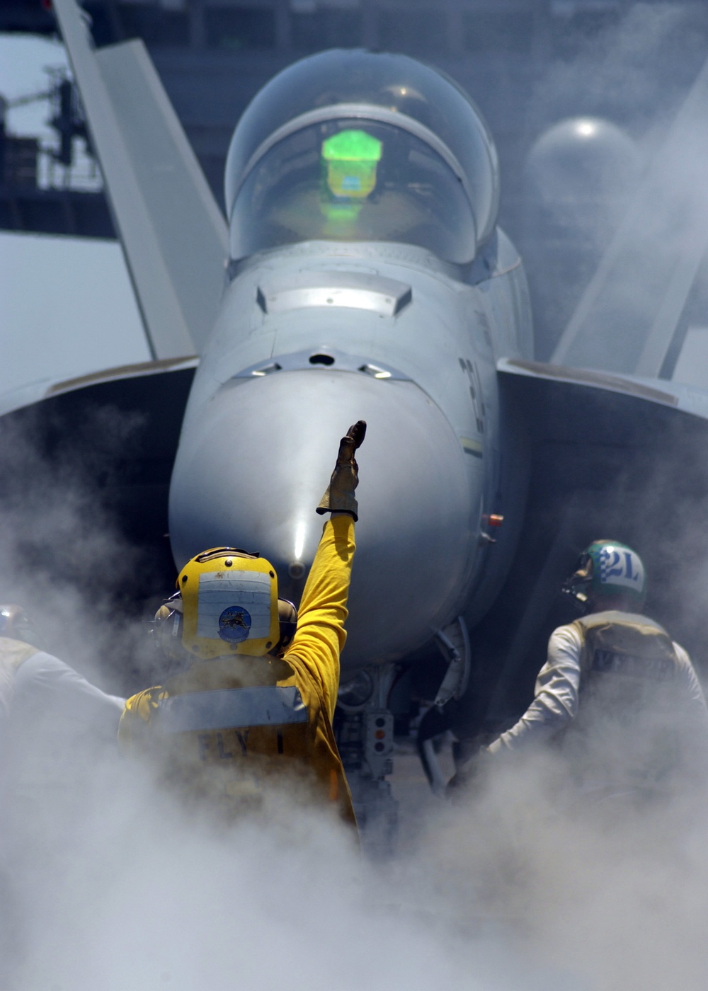 Flight operations aboard the USS Theodore Roosevelt