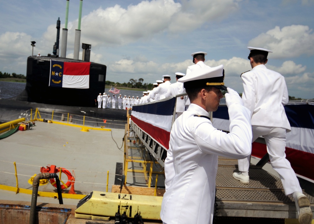 Commissioning of USS North Carolina