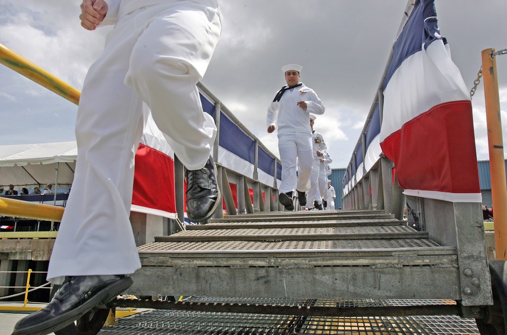 Commissioning of USS North Carolina