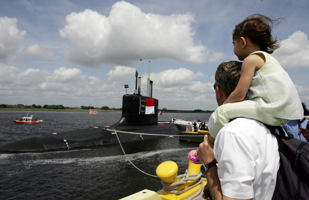 Commissioning of USS North Carolina