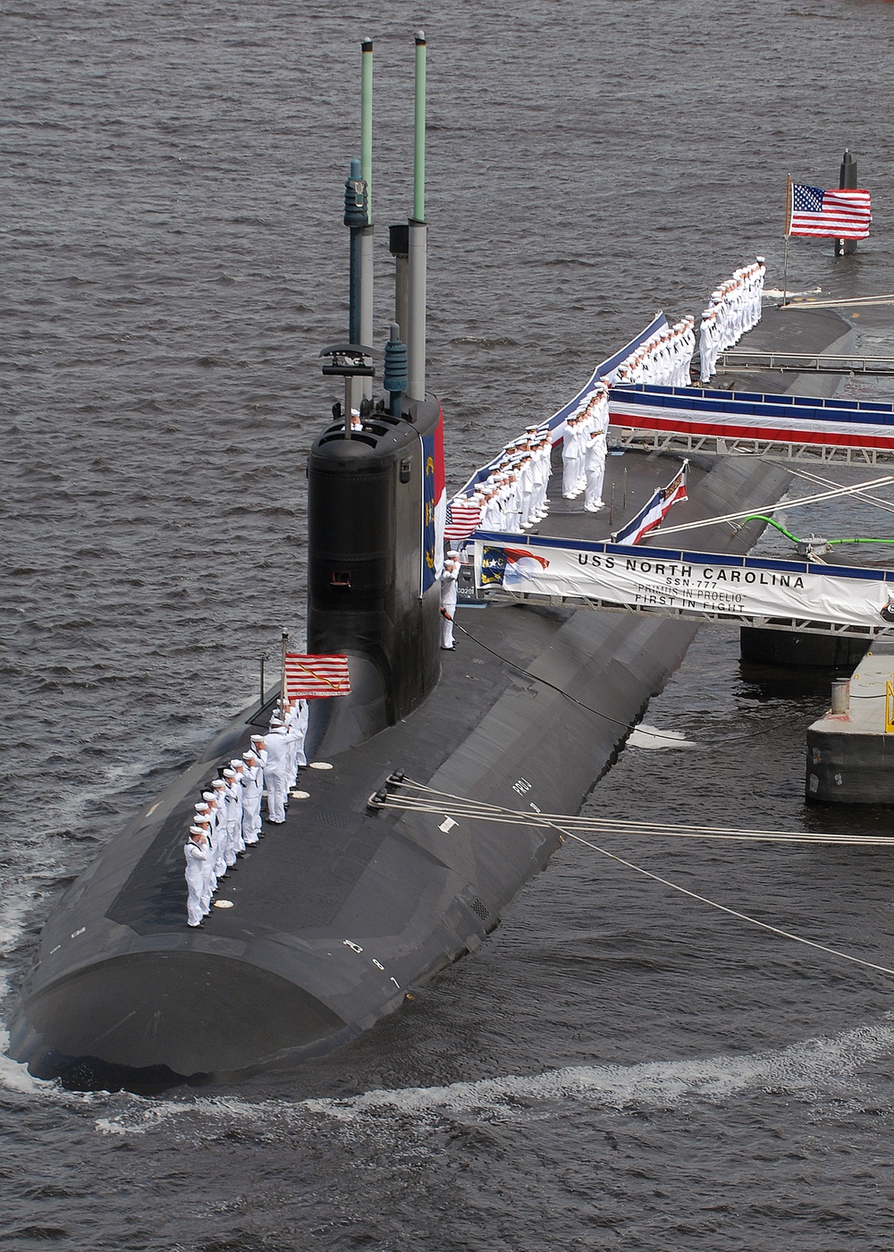 Commissioning of USS North Carolina