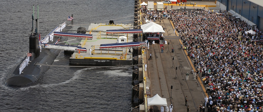 Commissioning of USS North Carolina