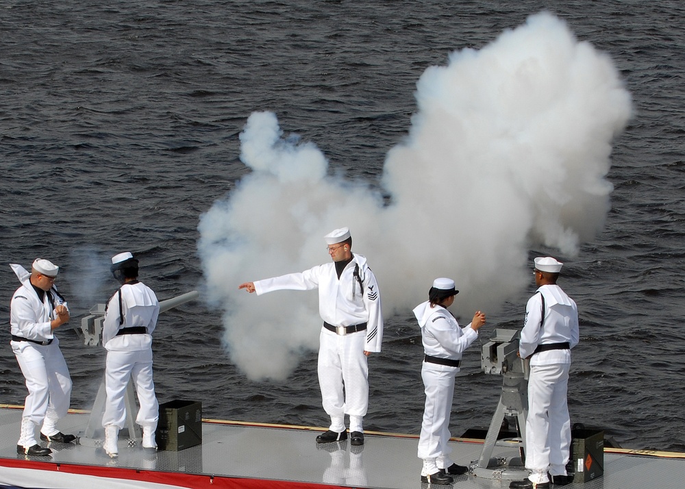 Commissioning of USS North Carolina