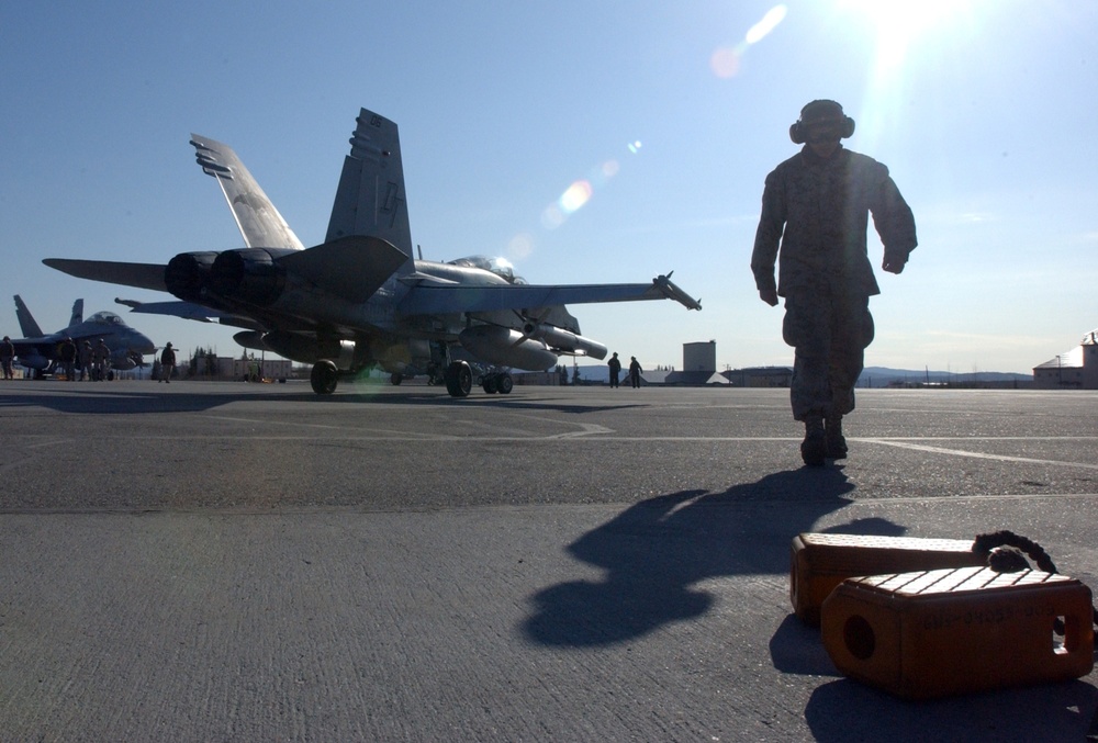 Joint forces participate in exercise Norther Edge '08 in Alaska