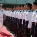 Welcome ceremony at the Ministry of Defense - Brunei