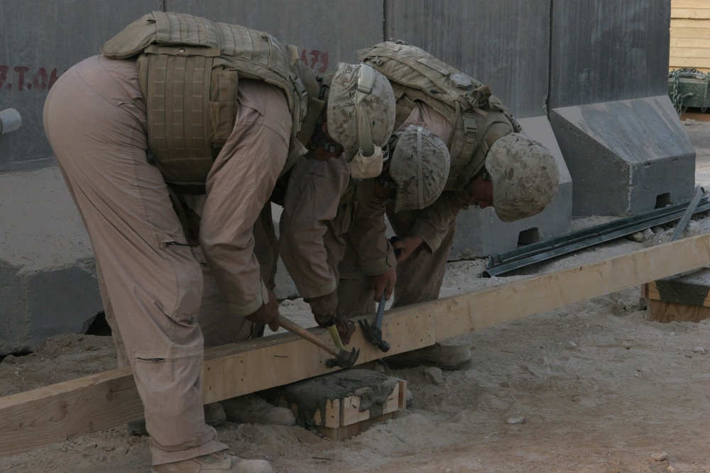 Marines, IA give school back to children